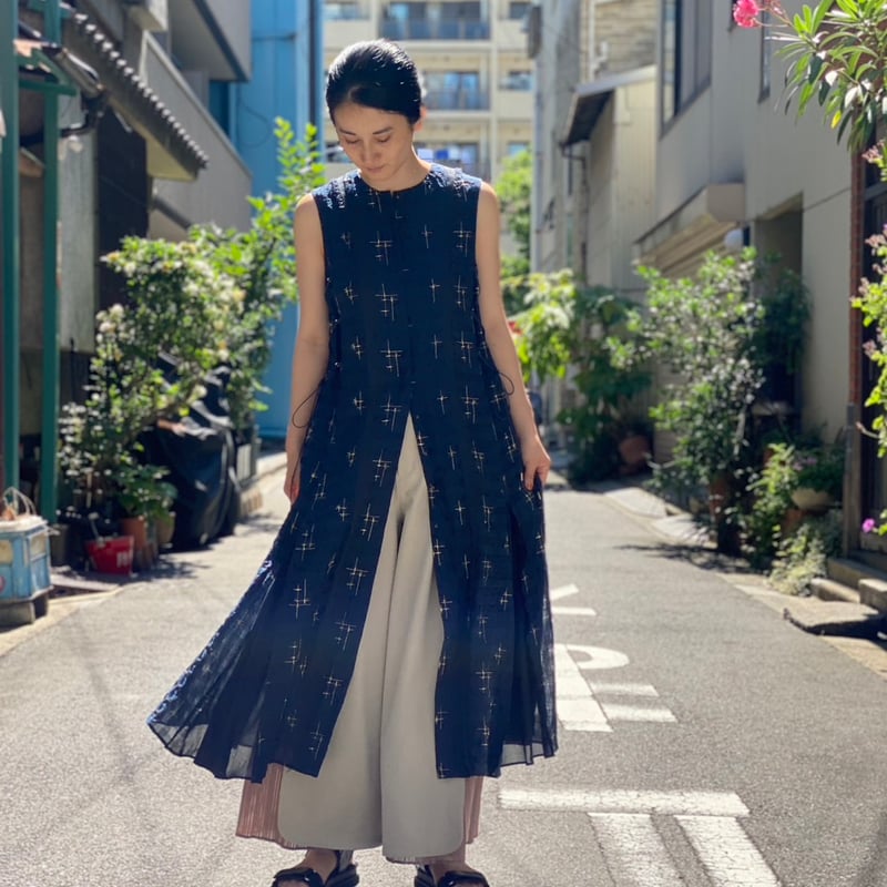 nagisa 】sparkle embroidery dress (ワンピース) | 木宮 