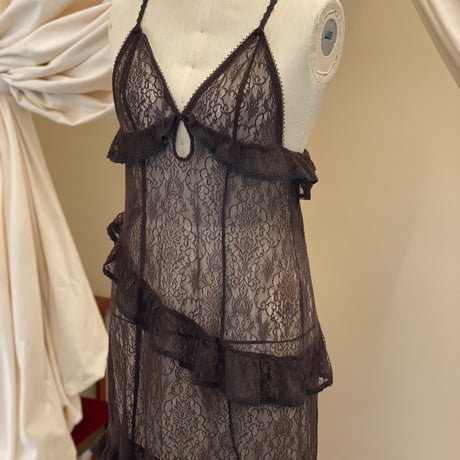 【 ritsu 予約 】Lace Camisole Dress -2026年9月～11月発送予定-