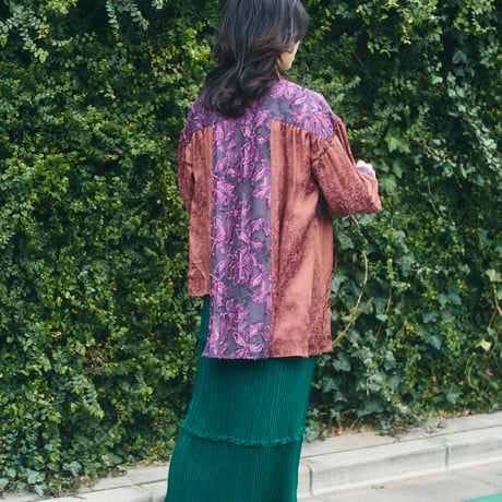 【 kwotias 予約】YABANE pleats skirt (プリーツスカート)  -2026年8月発送予定-