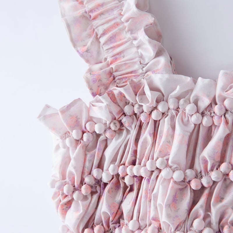 natsumi osawa 予約 】shibori frill bustier (ビスチェ