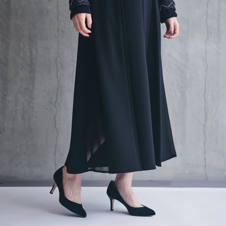 【 Kana Kawasaki 】 sheer drape dress (ワンピース)