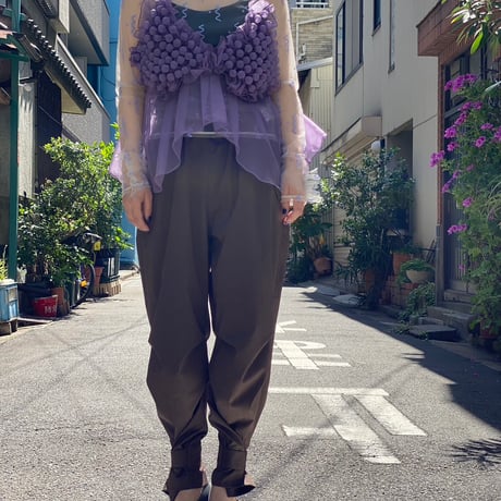 【 PoI 】 sheer tulle top naminami (トップス)