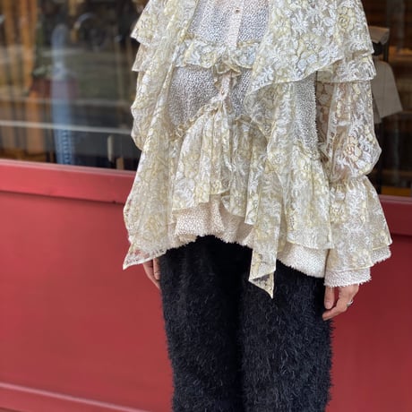 【 kwotias 】 flower garden blouse (ブラウス)