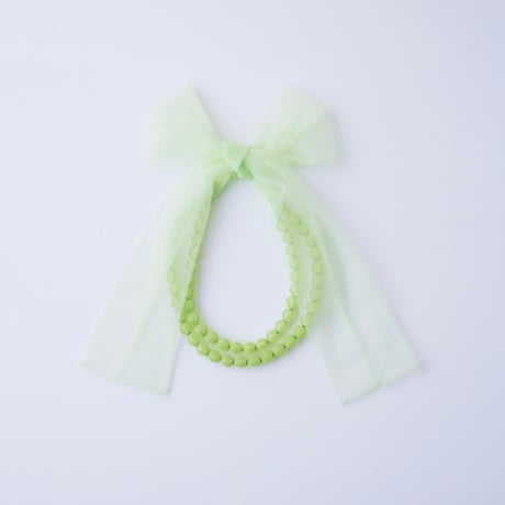 【 natsumi osawa 】 drops tulle nacklace (ネックレス)