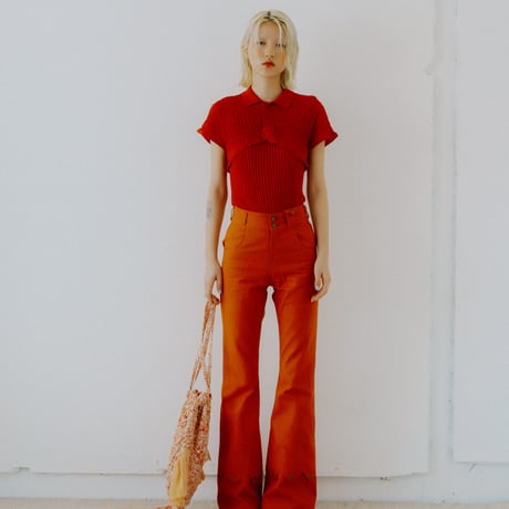 【 ritsu 】Goldfish Denim Trousers