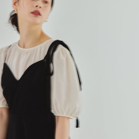 【 SUBLIMATIO 予約 】BLACK TASSEL DRESS (ワンピース) -2026年8月発送予定-