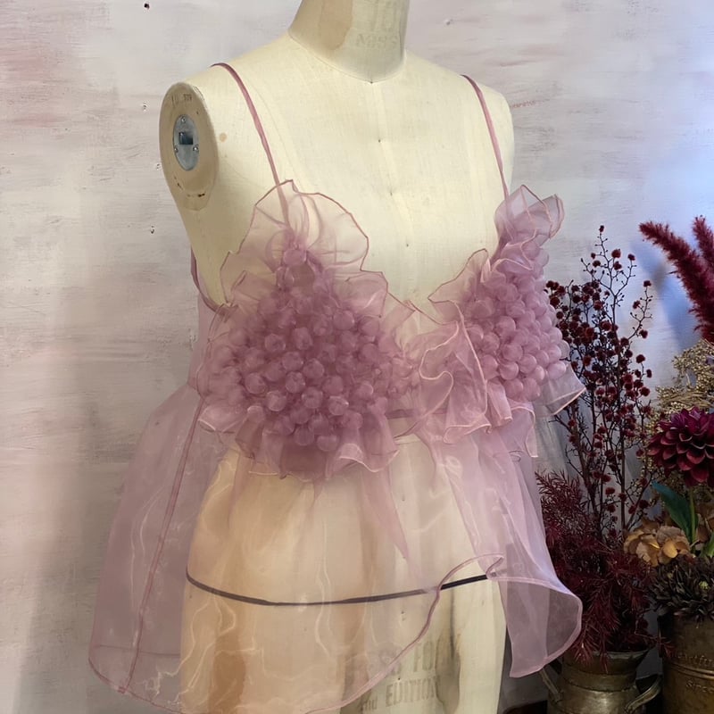 natsumi osawa 】bubble shape camisole (キャミソール)