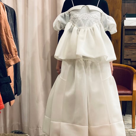 【 overlace 】volume skirt (スカート)
