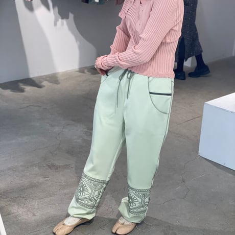 【 ritsu 予約 】Ribbed polo bolero knit set -2026年9月～11月発送予定-