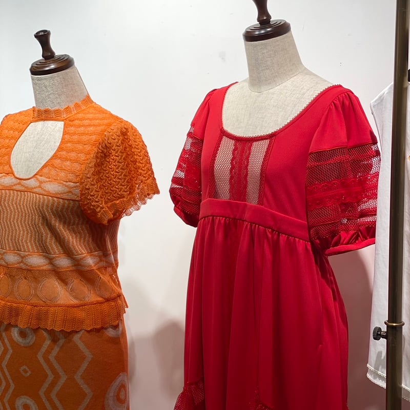 ritsu 予約 】Jersey Mesh Dress -2026年3月～5月発送予定-