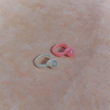 【 ritsu 予約 】Wine drop ring -2026年9月～11月発送予定-