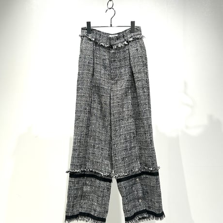 【 NATSUMI OKUMURA 予約 】 ドットスリット Pants -2026年9月発送予定-