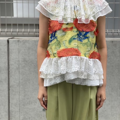 【 kwotias 】 Zephyr blouse (ブラウス)