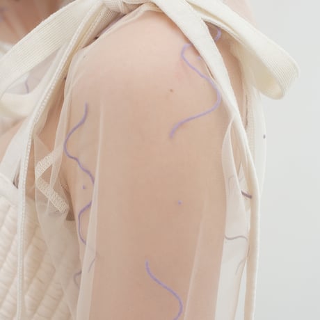 【 PoI 】 tulle top naminami (トップス)