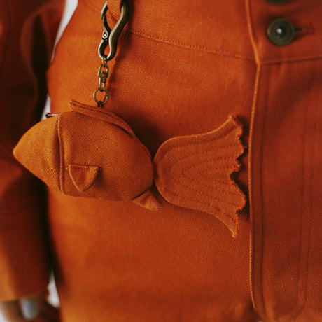 【 ritsu 】Goldfish Denim Trousers