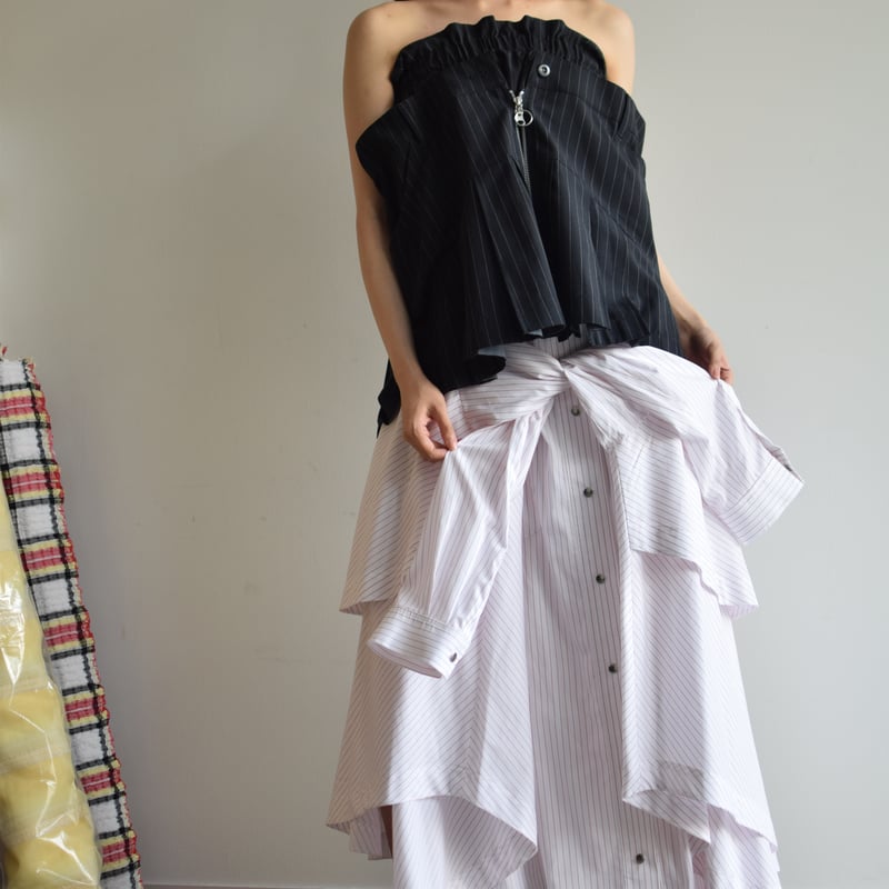 HOUGA ホウガ dress up skirt HOUGA / look-forward skirt | glitter ONLINE S