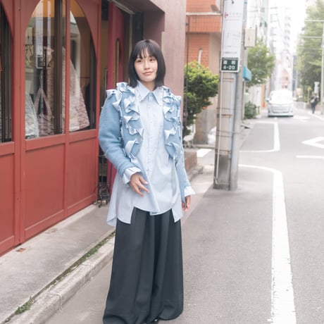【 overlace 予約 】ribbon cardigan -2026年11月発送予定-