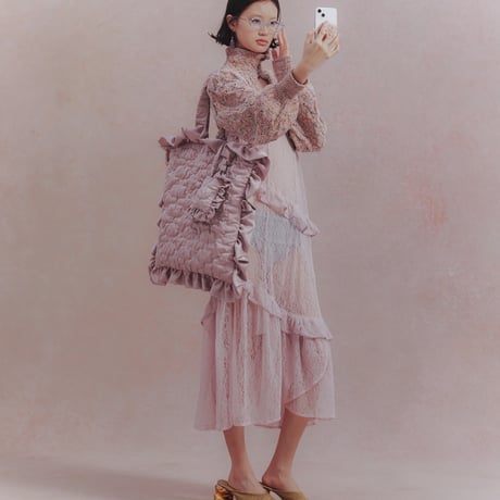 【 ritsu 予約 】Lace Camisole Dress -2026年9月～11月発送予定-