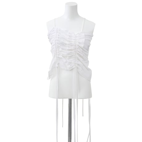 【 Create Clair 】 Deformation gather bustier (ビスチェ)