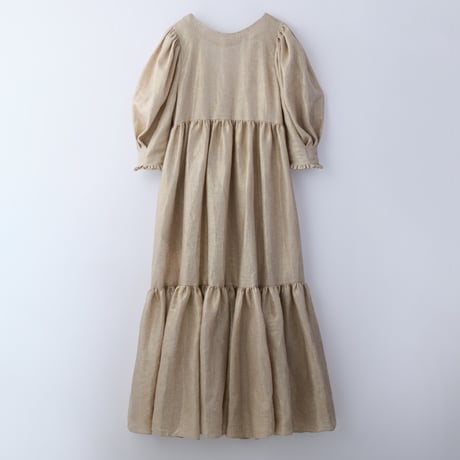【 natsumi osawa 予約 】 twinkle linen dress -2026年8月～9月発送予定-
