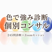 色で強み診断 個別コンサル