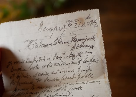 #3  Old french Letter