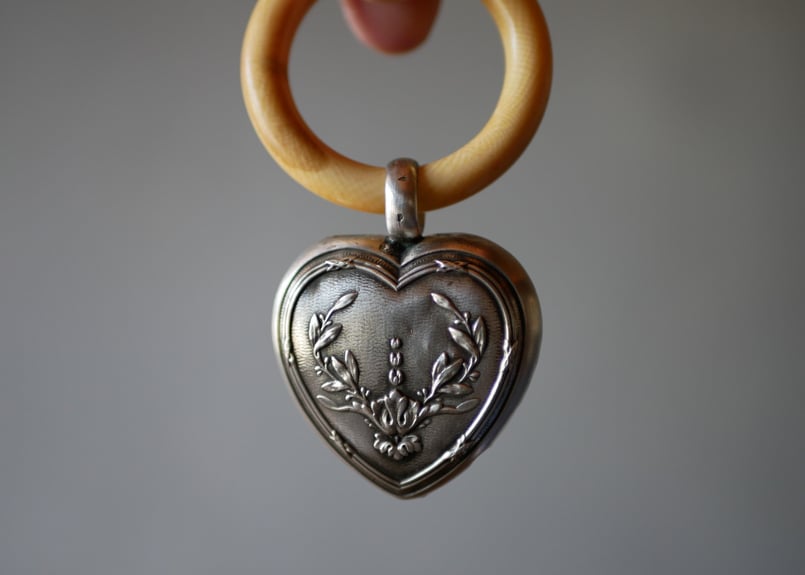 フランス　アンティーク　ラトル　妖精 フランス アンティーク ラトル 妖精