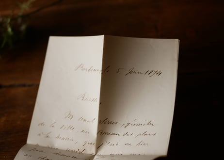 #6  Old french Letter