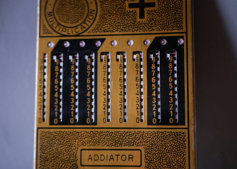 Addiator  計算用具　フランスアンティーク　ブロカントのある暮らし