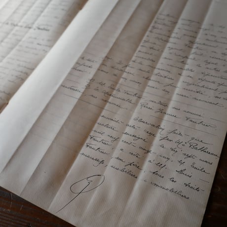 A*e様 30枚 1800年代 フランス アンティーク 公文書 B30 1800年代の