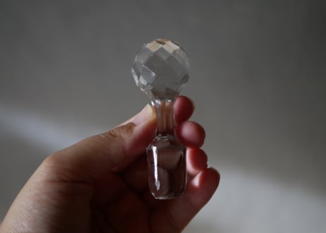 no.4 (15～19） BOUCHON  ガラスの蓋　ブロカント　アンティークのある暮らし