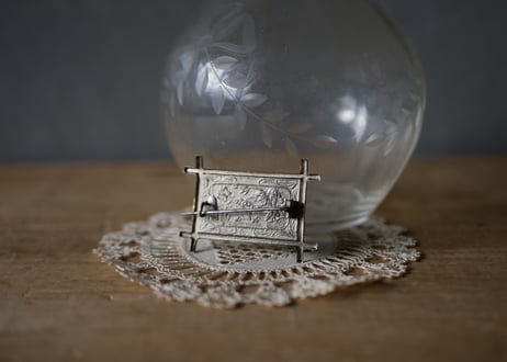 バード　鳥　ヴィンテージブローチ　アンティークブローチ　フランスアンティーク