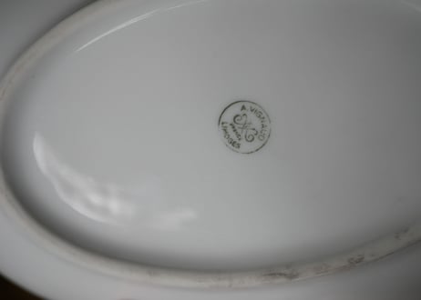 リモージュ　金彩　ラヴィエ　フランスアンティーク