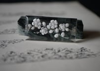ルーサイトブローチⅡ　フランスヴィンテージ　ヴィンテージアクセサリー　ブロカント