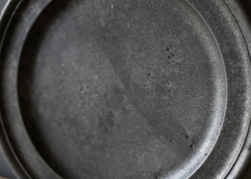 ピュータープレート フランスアンティーク アンティークのある暮らし