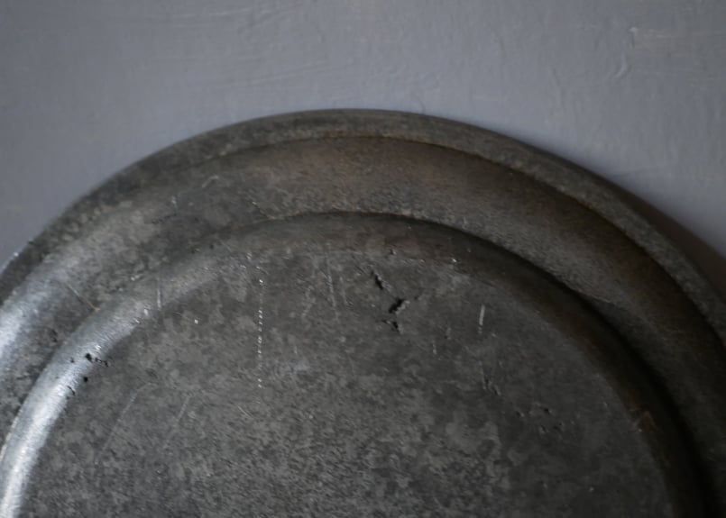 ピュータープレート フランスアンティーク アンティークのある暮らし