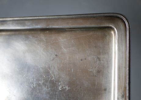 10リキュールカップ＋トレイ　フランスアンティーク　ブロカント