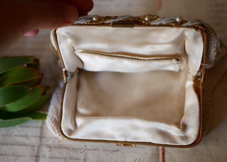 ビーズバッグ フランスアンティーク FRANCE antique bag