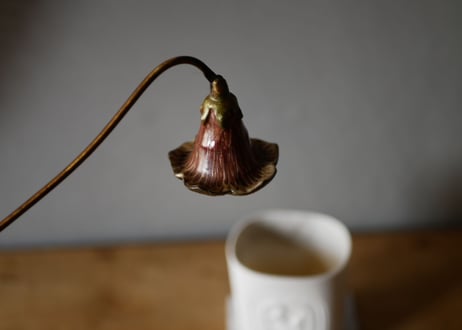 花の形をしたキャンドルスナッファー　フランスアンティークのある暮らし　フランスアンティーク