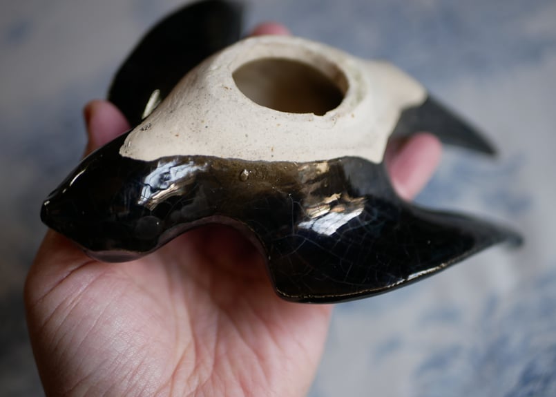 陶器のつばめ 壁飾り フランスアンティーク アンティークデコ フランス