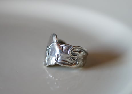 Spoon Ring 【Pansy】