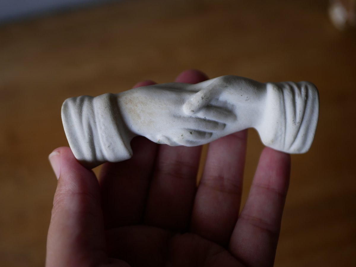 フランスアンティーク ハンドモチーフ 石膏 アンティークのある暮らし