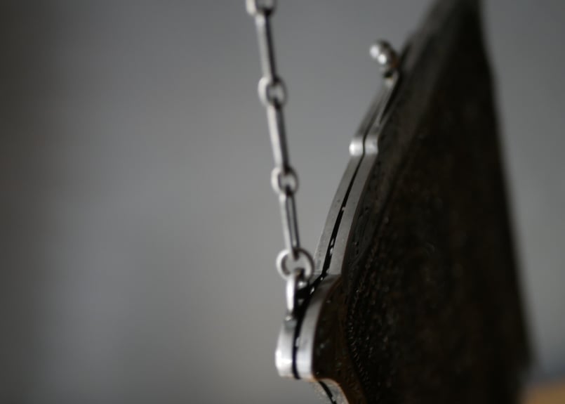 アールデコ/アンティーク/シルバーメッシュバッグ/Ｇ.ＳＩＬＶＥＲ アール・デコシルバーメッシュバッグ : スペイン・バルセロナ