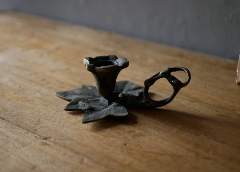 イングランド　キャンドルホルダー　ブロカント イングランド キャンドルホルダー ブロカント ブロカント アイアン