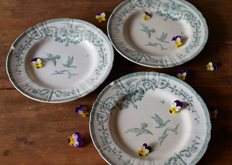 GIEN  ”Marie-Antoinette" plate