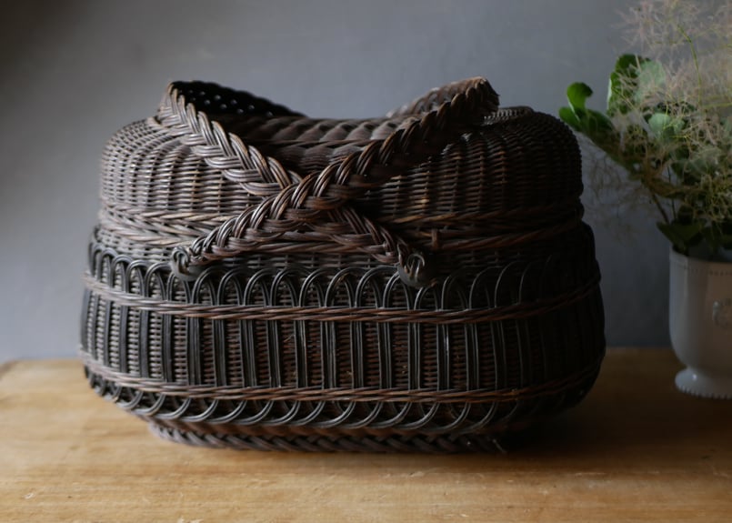 no.1 サックドフィヨンセ アンティークパニエ フランスアンティーク