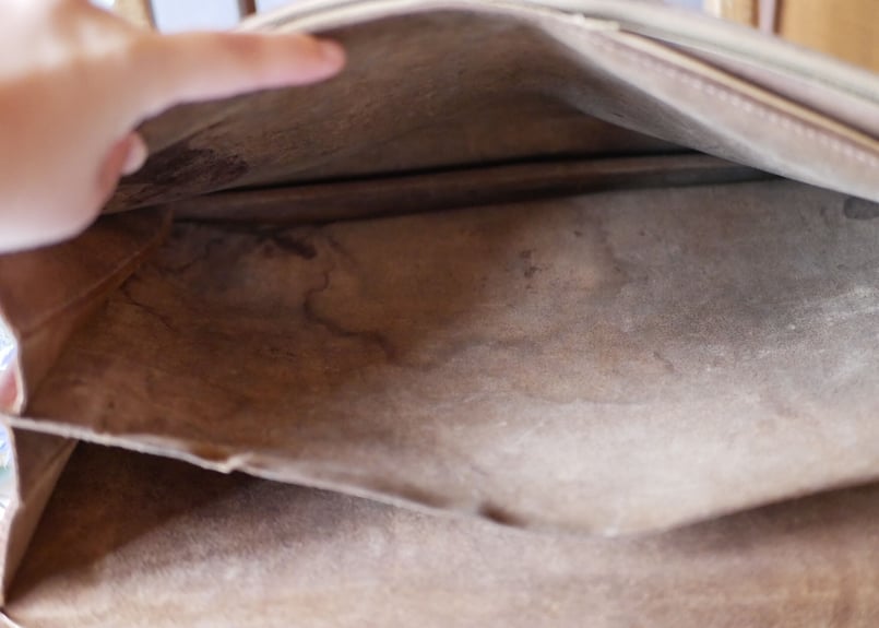 PARISの古いレザーバッグ フランスアンティーク | mamantique