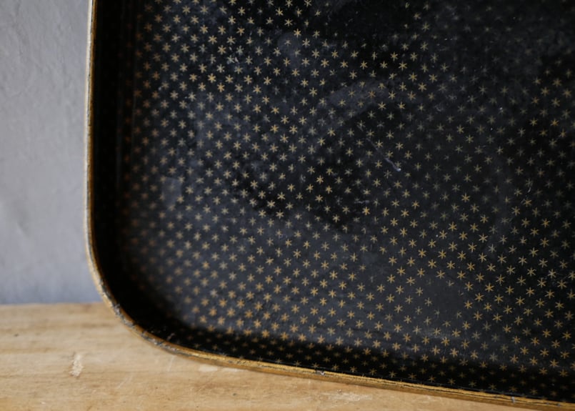 ナポレオン三世 パピエマシェ トレイ フランスアンティーク