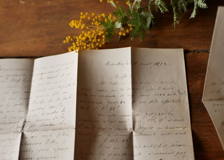 #6  Old french Letter