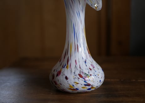 フラワーベース　クリシー　フランスヴィンテージ　ブロカント　花器　花瓶　ブロカントのある暮らし